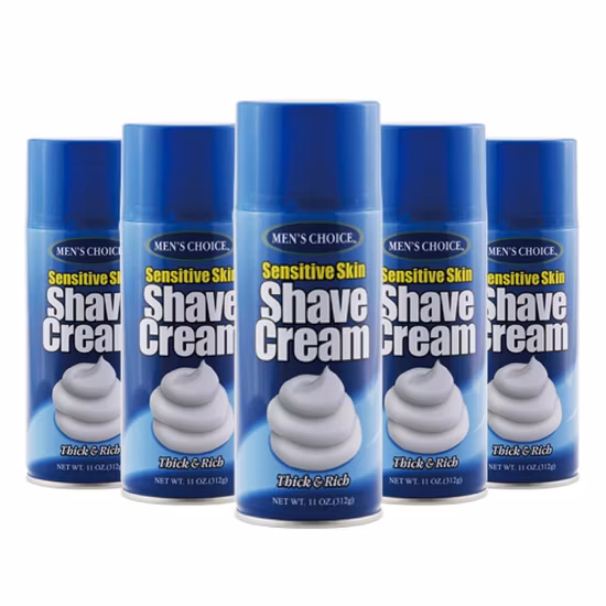 Custom Logo Men Personal Care Shaving Foam with Moisturizing and Smoothing Effect