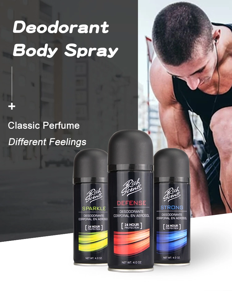 Eliminate Underarm Stink Cool Breeze Deodorant Body Spray for Men and Women