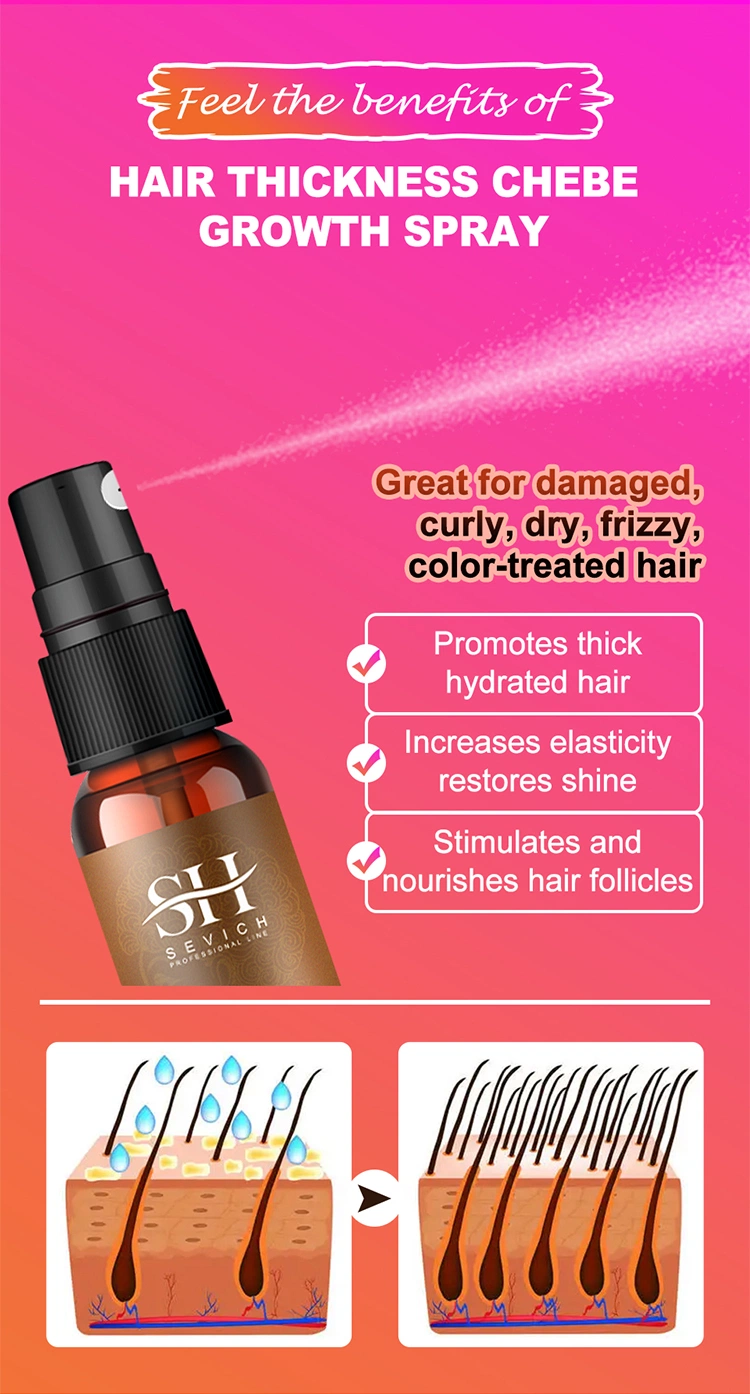 Chebe Essential Oil Hair Nourish Repair Hair Growth Oil Spray