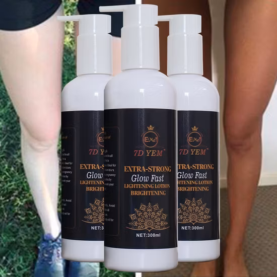 Loción blanqueadora de glutatión OEM de etiqueta privada para la piel del cuerpo 500 ml