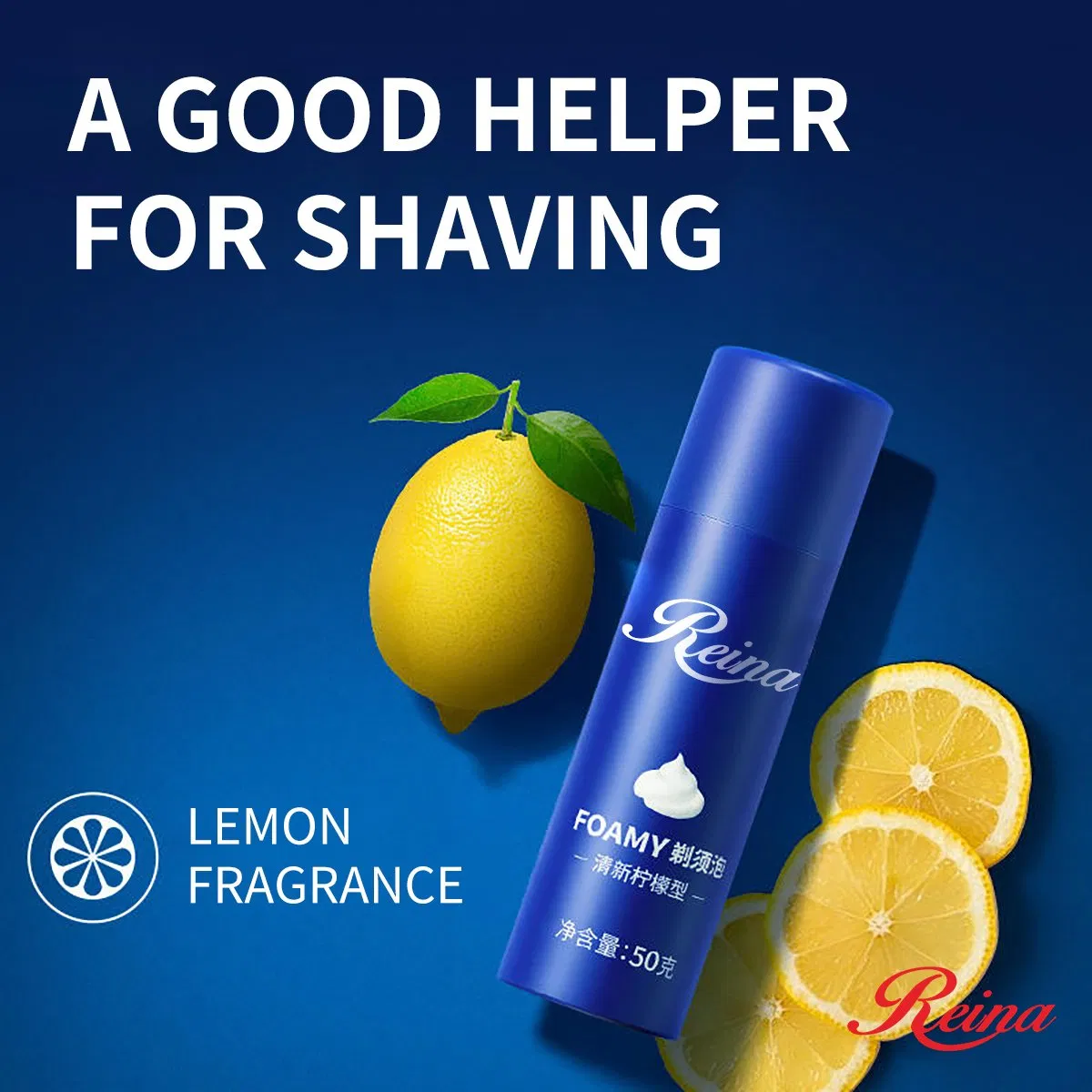 Venta caliente precio de fábrica crema de afeitar espuma de afeitar para hombres