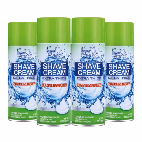 Gel de afeitar espumoso para pieles sensibles para el cuidado personal de 7 onzas para mujeres