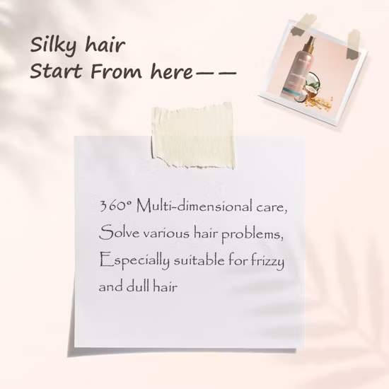 Spray para el cabello OEM, alisado de queratina, spray de protección contra el calor para el cabello