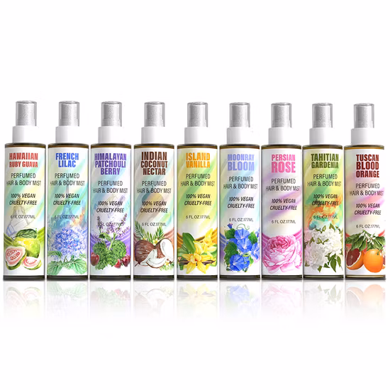 Laca para el cabello vendedora caliente del espray del cuerpo del perfume de la fruta fresca duradera del cuerpo vendedor caliente indio del coco 150ml